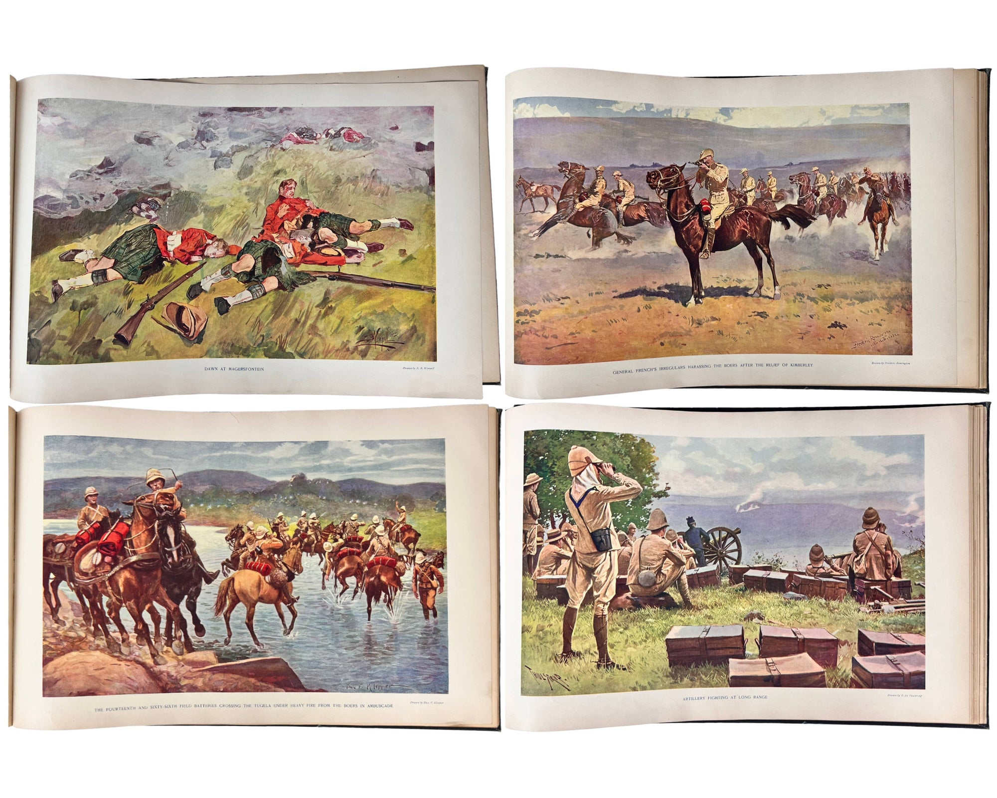 The South African War Book Captain AT Mahan 1st Edition 1900 Peter Fenelon Collier - Poppy's Vintage Clothing