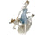 Large Vintage 1940s Hutschenreuther Porcelain Figurine Girl w Greyhounds K Tutter - Poppy's Vintage Clothing