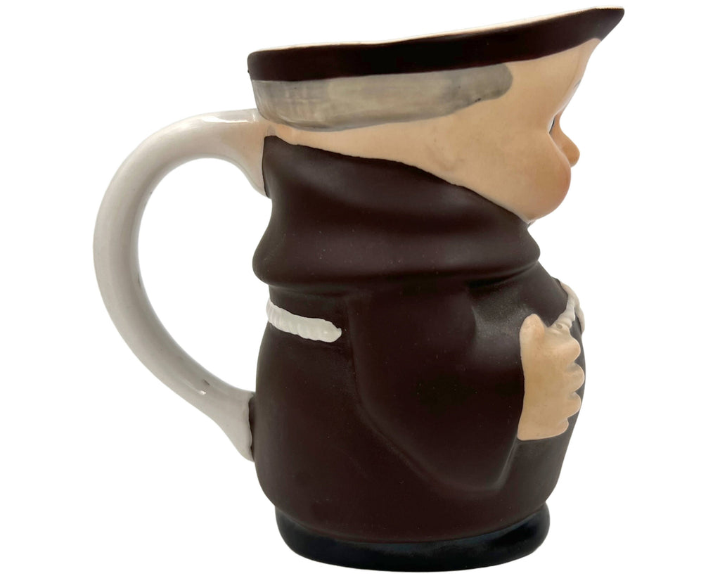 Vintage 1950s Goebel Friar Tuck Monk Creamer TMK 2 Full Bee S 141/0 - Poppy's Vintage Clothing