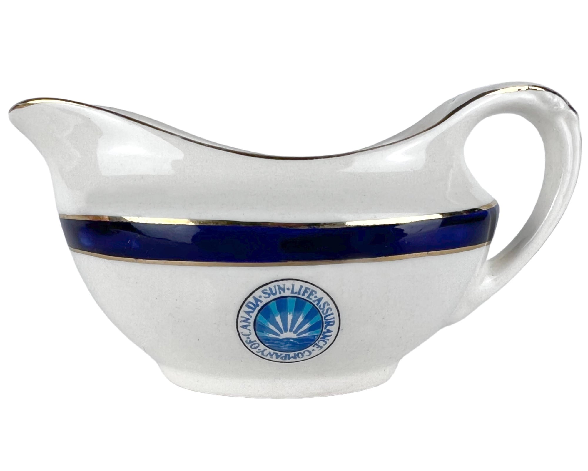 Antique Sun Life Assurance Insurance Company Canada Creamer c 1910 - 15 - Poppy's Vintage Clothing