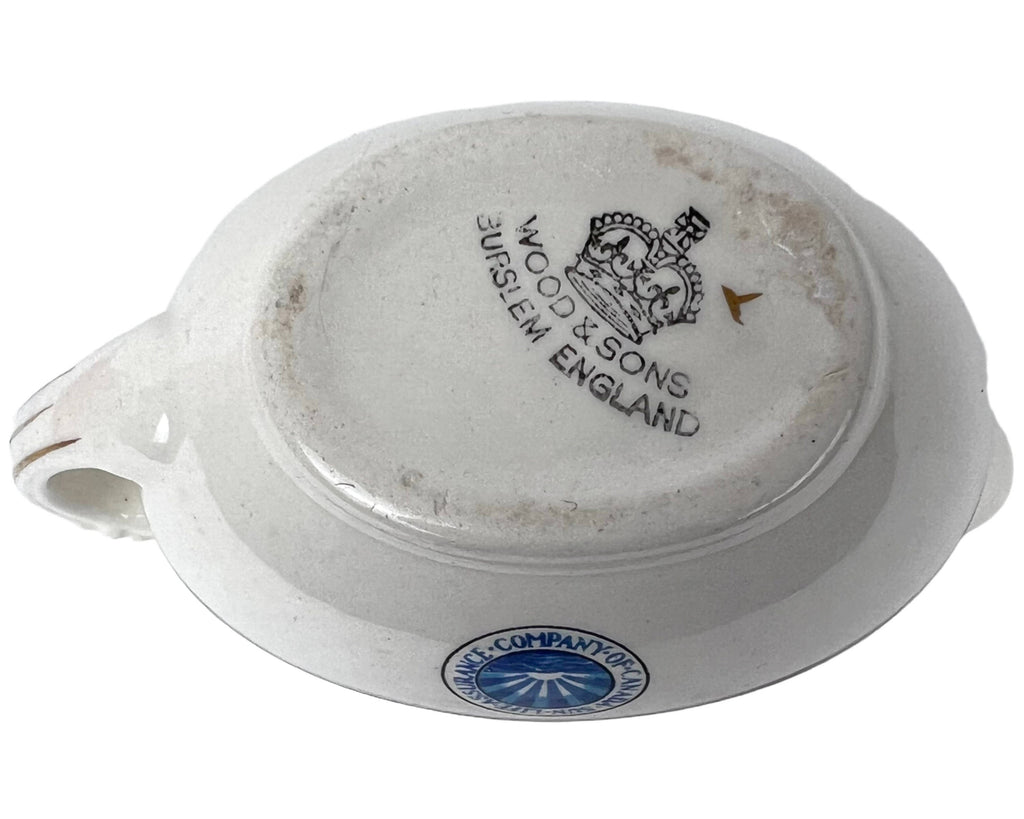 Antique Sun Life Assurance Insurance Company Canada Creamer c 1910 - 15 - Poppy's Vintage Clothing