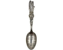 Antique 1904 St Louis Worlds Fair Souvenir Spoon Hirsch & Oppenheimer - Poppy's Vintage Clothing