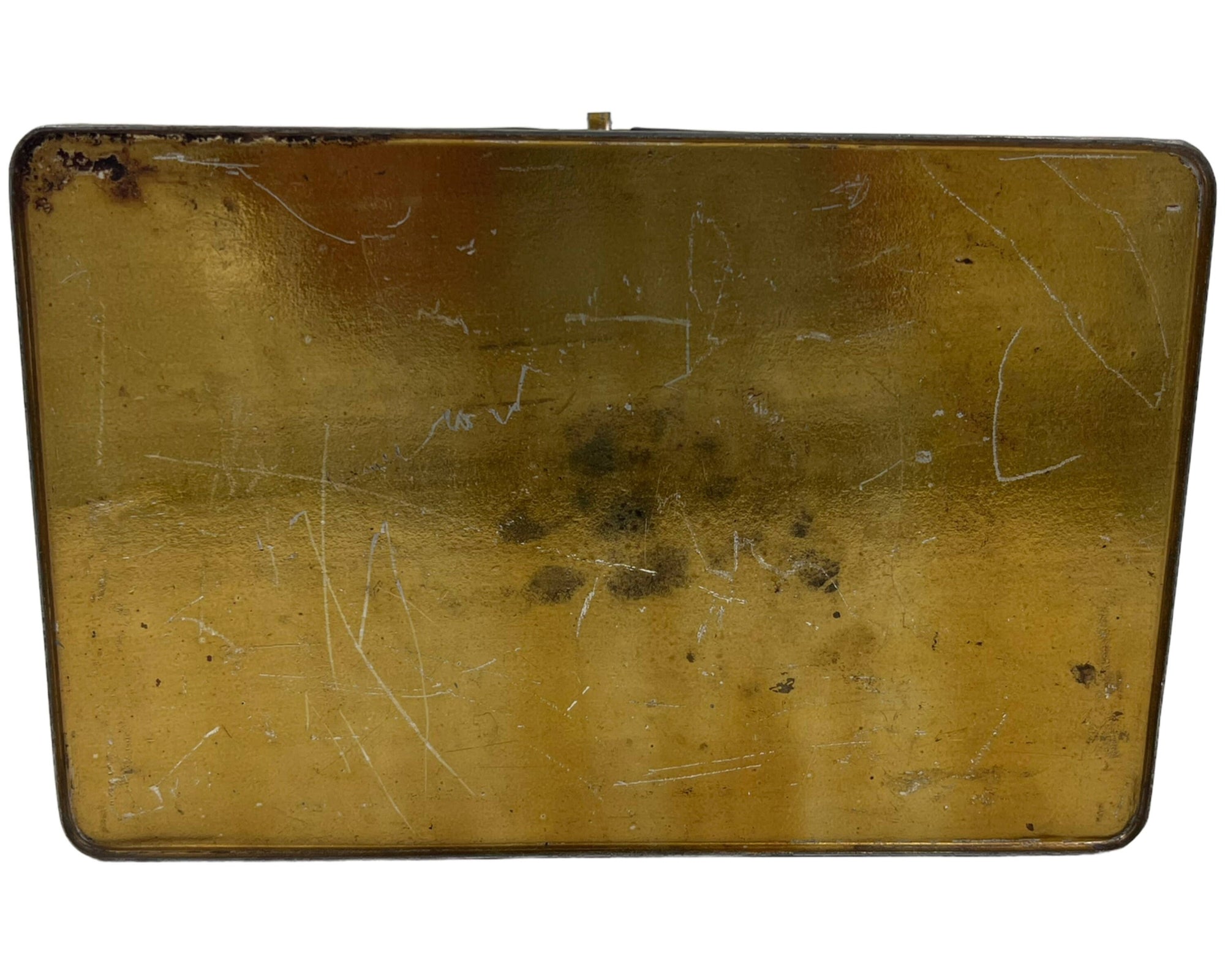 Antique Tin Litho Biscuit Chest of Drawers Dresser - Poppy's Vintage Clothing