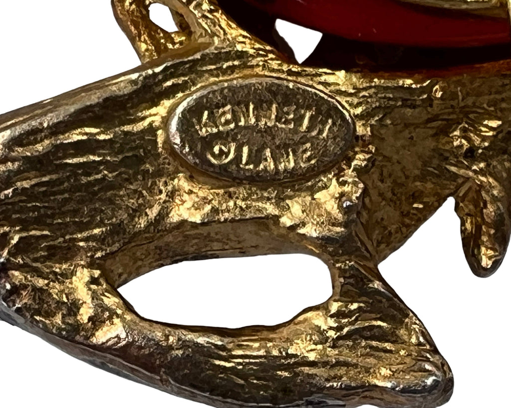 Vintage Kenneth Lane Pegasus Horse Brooch Iconic VFG - Poppy's Vintage Clothing