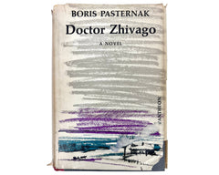 1958 Doctor Zhivago 1st Edition 1st Printing Pantheon US w Dust Jacket - Poppy's Vintage Clothing