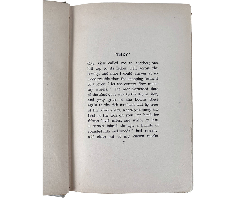 1st US Edition Book They by Rudyard Kipling 1906 Doubleday Page & Co - Poppy's Vintage Clothing