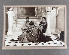 Vintage 1920s Asian Costume Party Halloween Photo Signed 6.25 x 9.25 - Poppy's Vintage Clothing