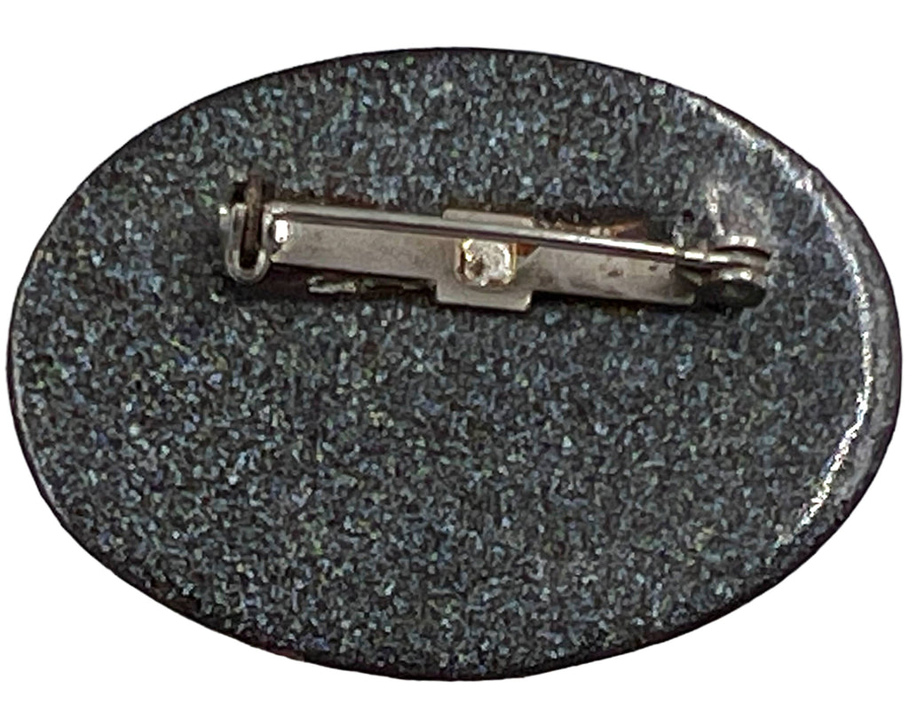 Vintage 1960s Ski Mont Ste Agathe Enamel Brooch Pin Quebec Skiing - Poppy's Vintage Clothing