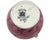 Art Deco Maling Pottery Mini Vase Honeycomb and Daisy Rose Pink 3.75 - Poppy's Vintage Clothing