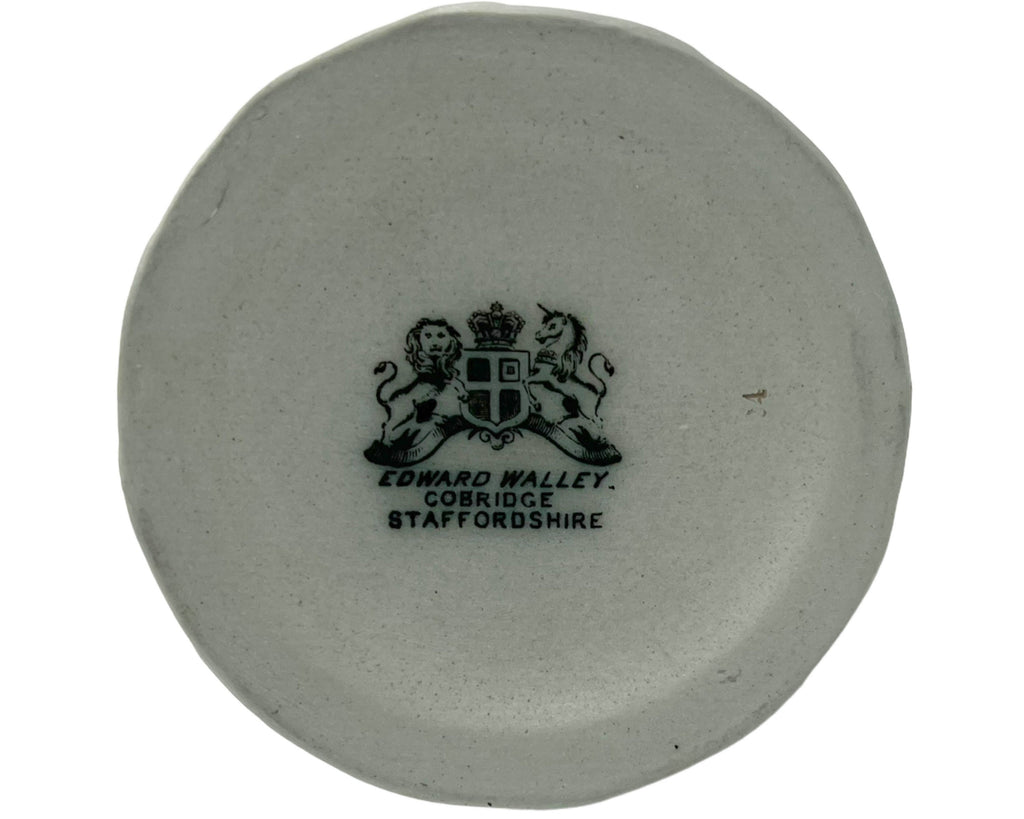 Antique Molded Relief Pottery Jug Pitcher The Death of Abel Edward Walley c 1850 Biblical Scenes - Poppy's Vintage Clothing