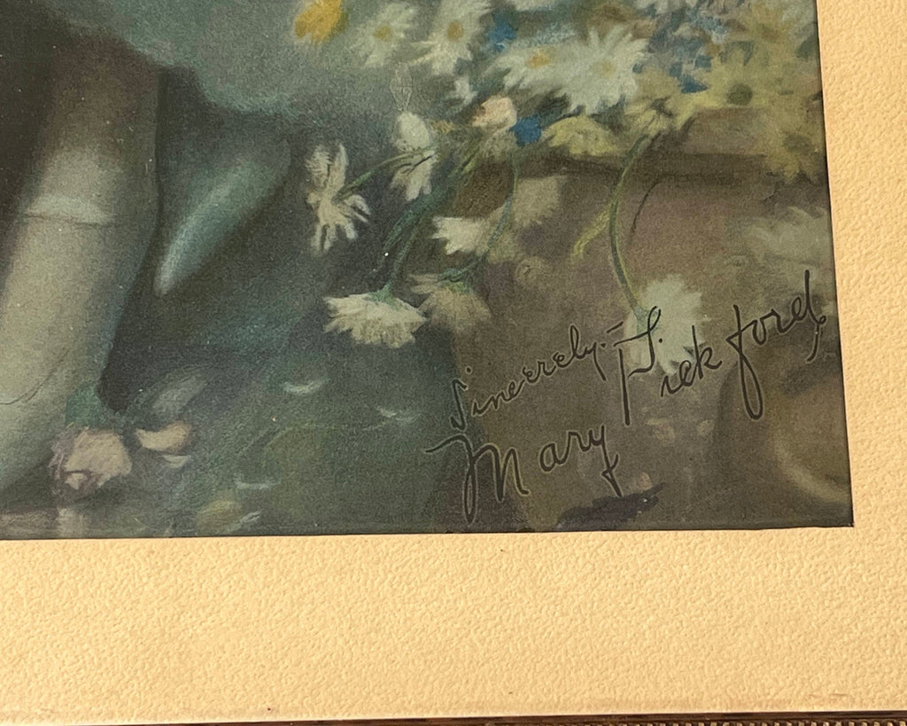 1923 Antique Mary Pickford Print by Gene Pressler for Pompeian Beauty Products - Poppy's Vintage Clothing