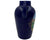 Antique Cobalt Blue Vase Horse and Rider Wheelock Dresden China Germany - Poppy's Vintage Clothing