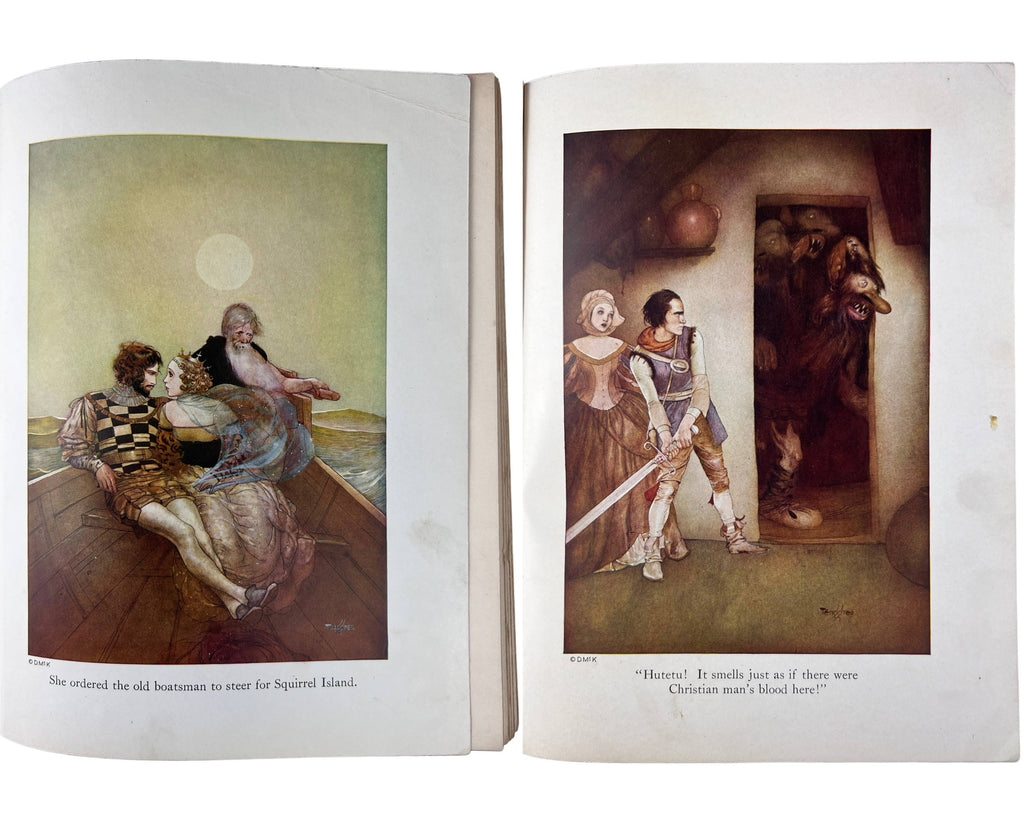 The Red Fairy Book by Andrew Lang Gustaf Tenggren Illustrations 1924 - Poppy's Vintage Clothing