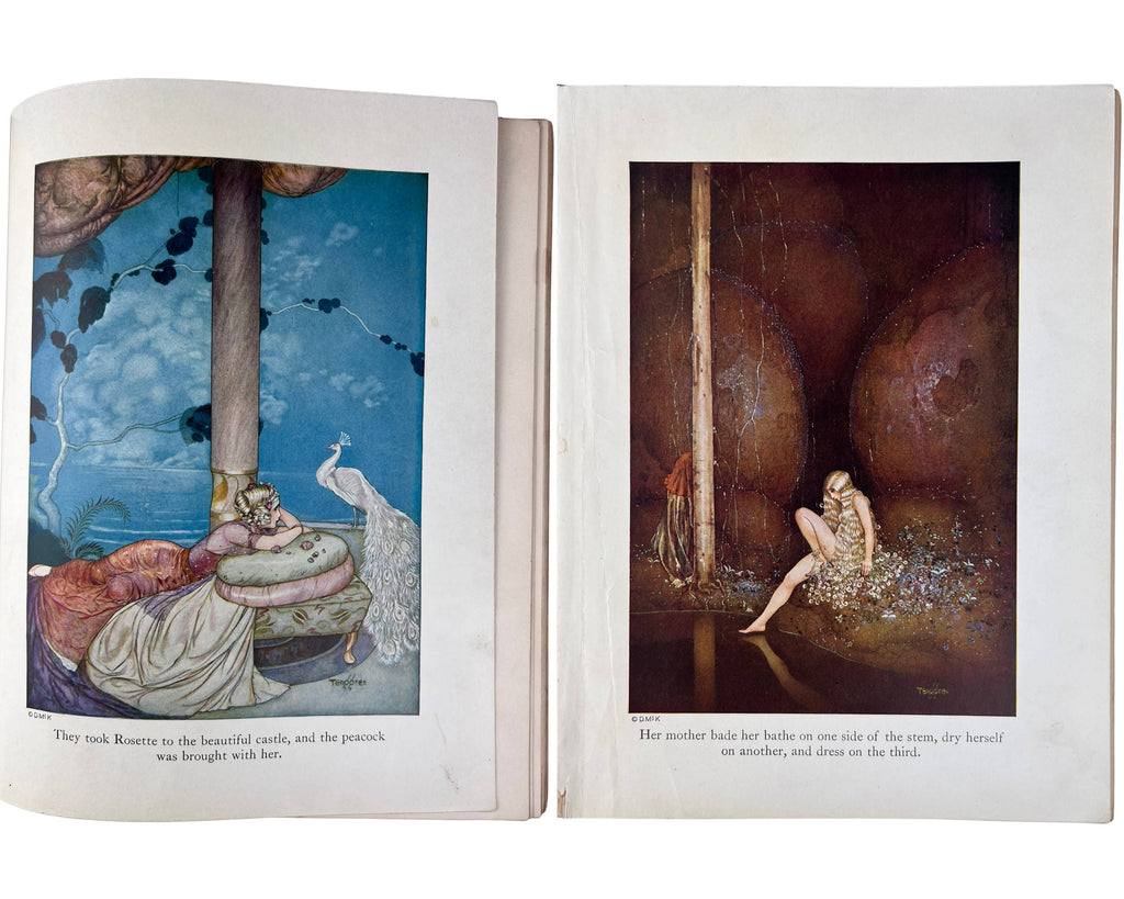 The Red Fairy Book by Andrew Lang Gustaf Tenggren Illustrations 1924 - Poppy's Vintage Clothing