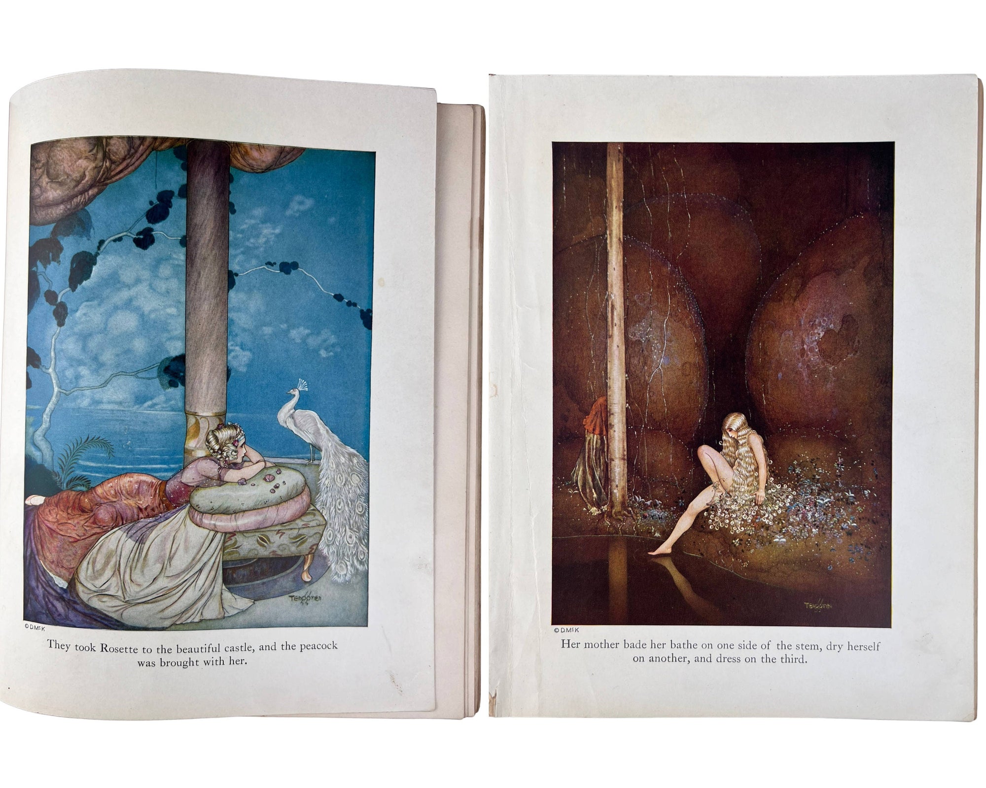 The Red Fairy Book by Andrew Lang Gustaf Tenggren Illustrations 1924 - Poppy's Vintage Clothing