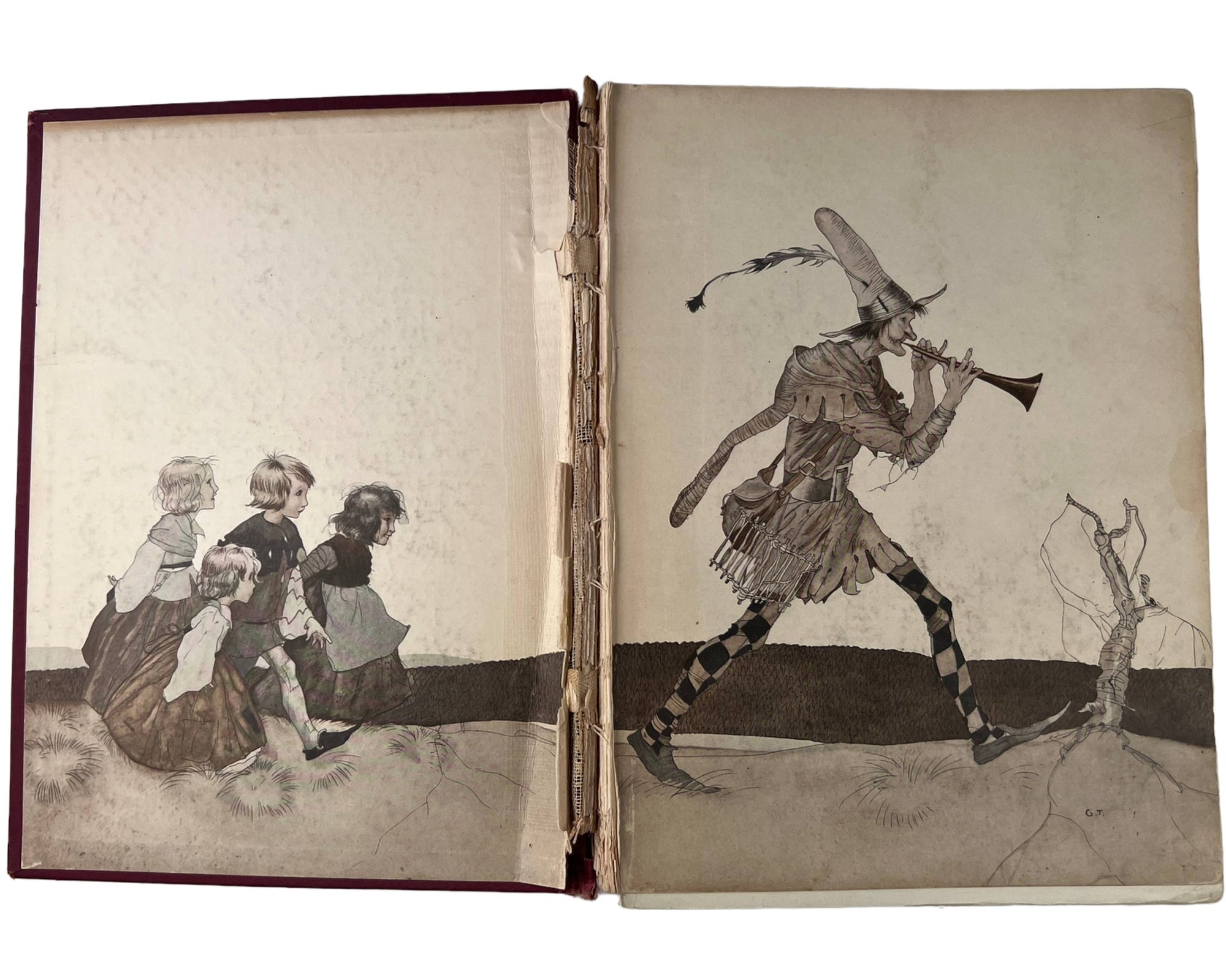 The Red Fairy Book by Andrew Lang Gustaf Tenggren Illustrations 1924 - Poppy's Vintage Clothing