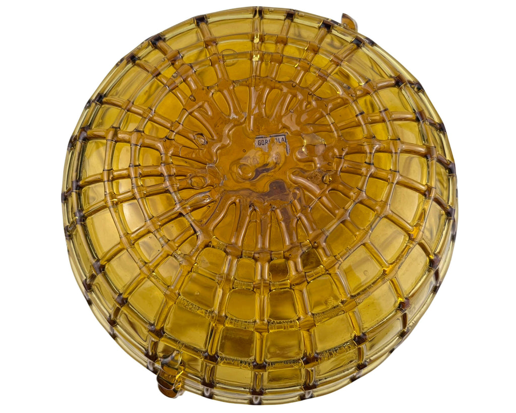 Vintage Spanish Glass Vase by Gordiola Majorca Hand Blown 11 - Poppy's Vintage Clothing