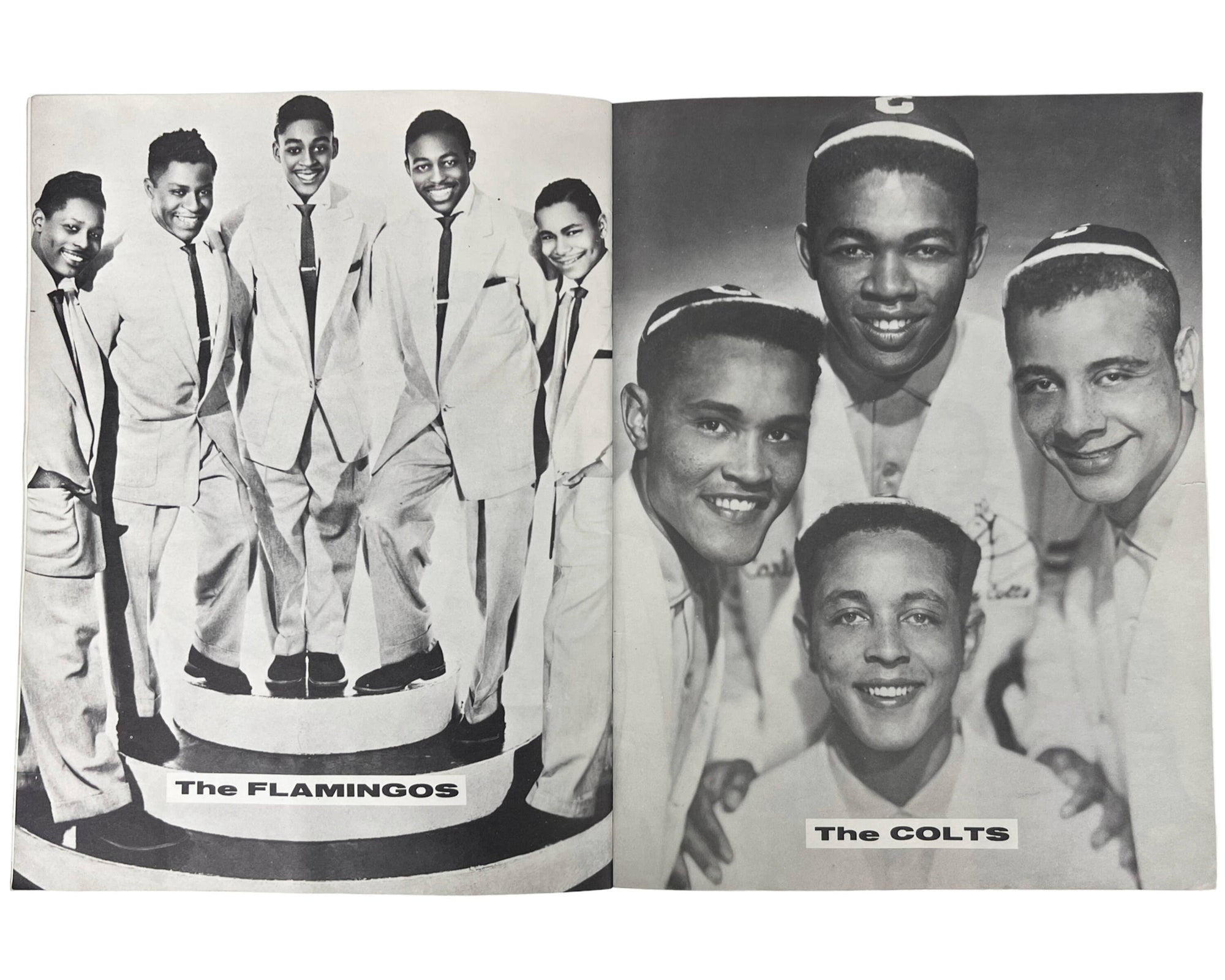 Vintage Concert Program Biggest Rock n Roll Show of 56 Bo Diddley Drifters Bill Haley Flamingos - Poppy's Vintage Clothing