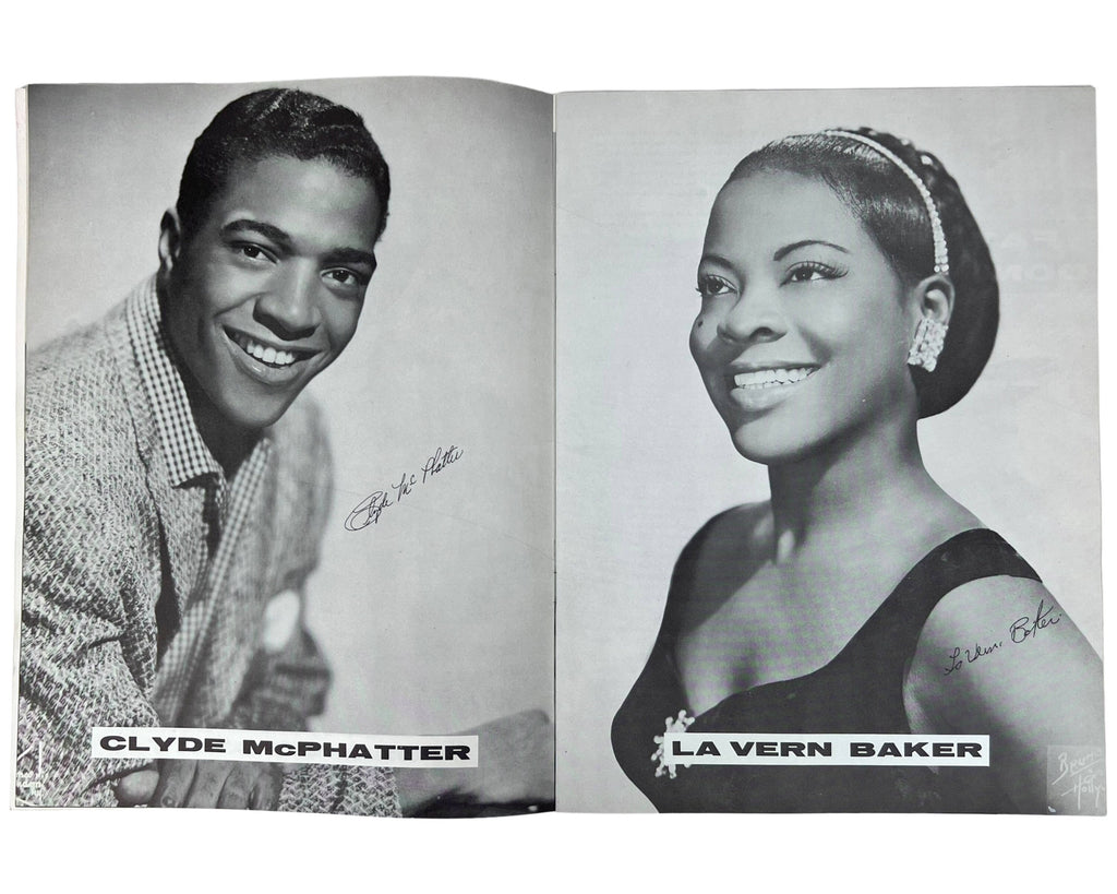 Vintage 1957 Concert Tour Program Biggest Show of Stars for 57 RnR RnB Doo Wop Soul Artists Chuck Berry - Poppy's Vintage Clothing