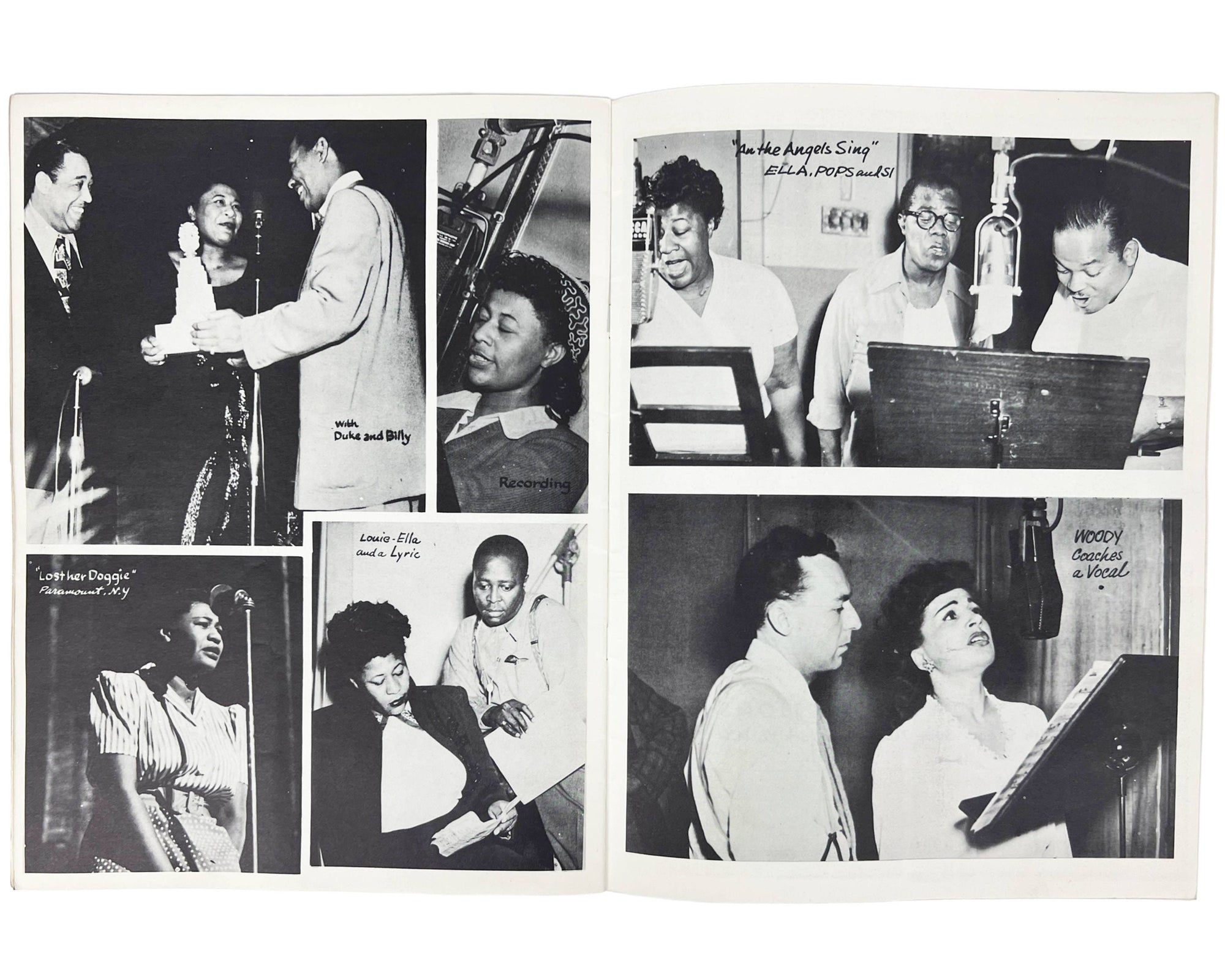 Vintage 1953 Concert Program Biggest Show of 53 Louis Jordan Frankie Laine Ella Fitzgerald RnB - Poppy's Vintage Clothing