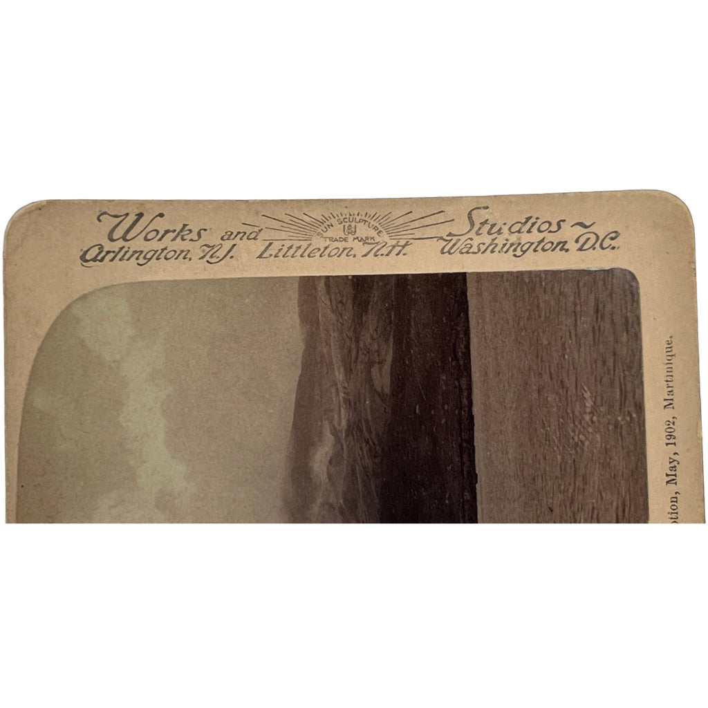 3 Antique 1902 Stereoviews of Mont Pele Eruption St Pierre Martinique Underwood & Underwood - Poppy's Vintage Clothing