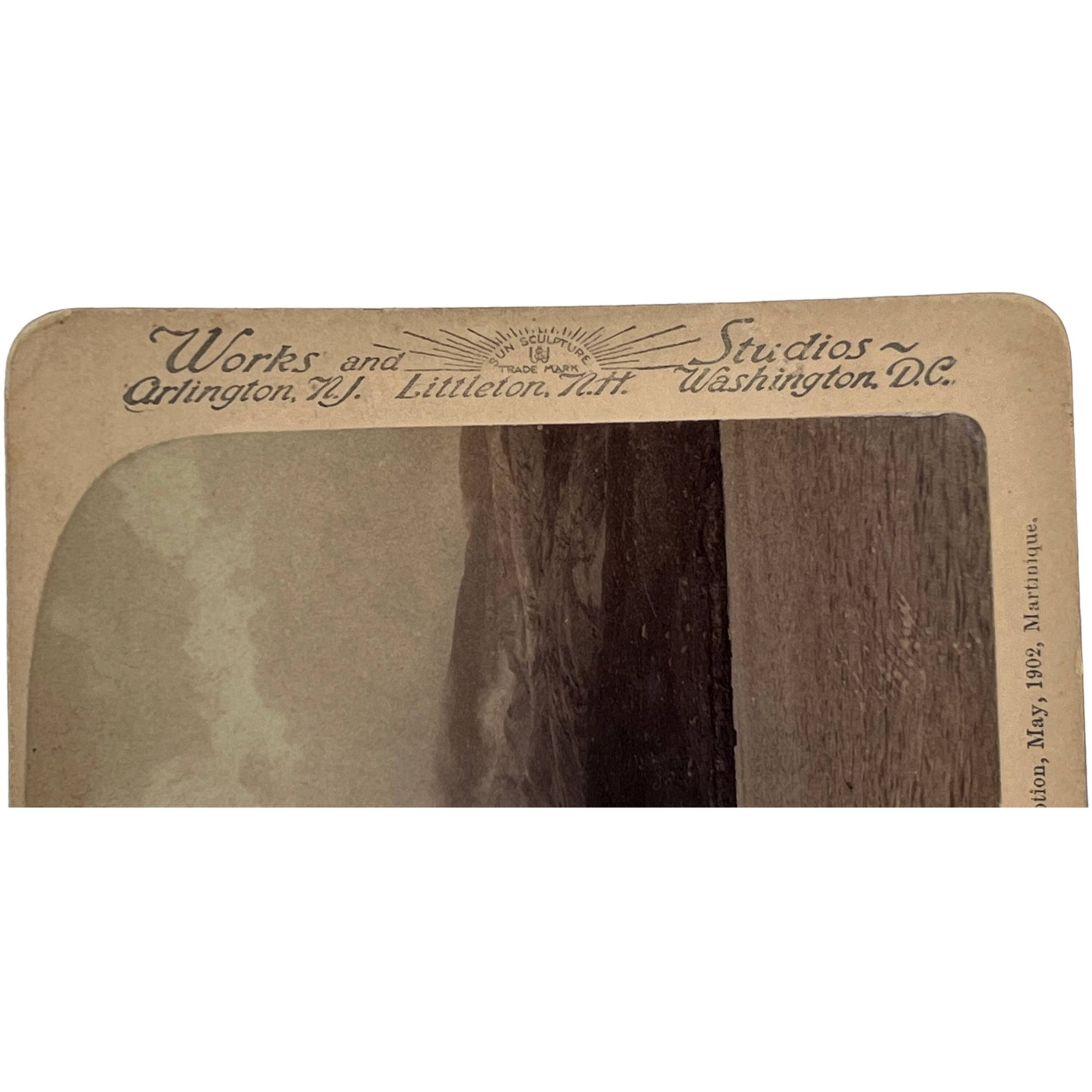 3 Antique 1902 Stereoviews of Mont Pele Eruption St Pierre Martinique Underwood & Underwood - Poppy's Vintage Clothing