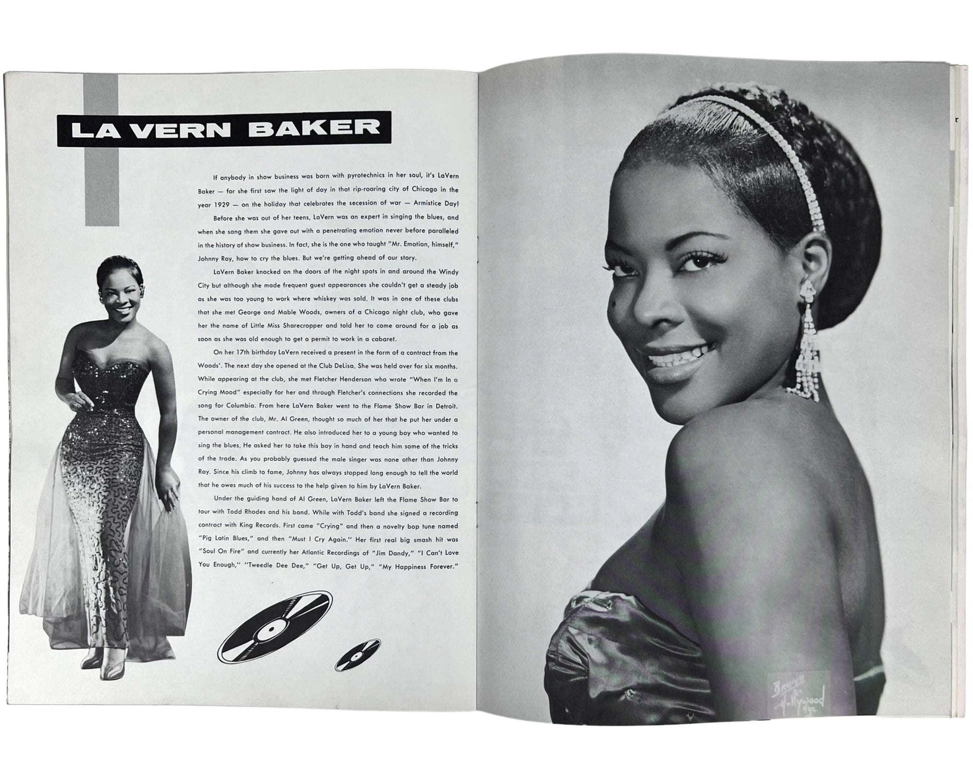 Vintage 1957 Concert Tour Program Biggest Show of Stars for 57 RnR RnB Doo Wop Soul Artists Chuck Berry - Poppy's Vintage Clothing