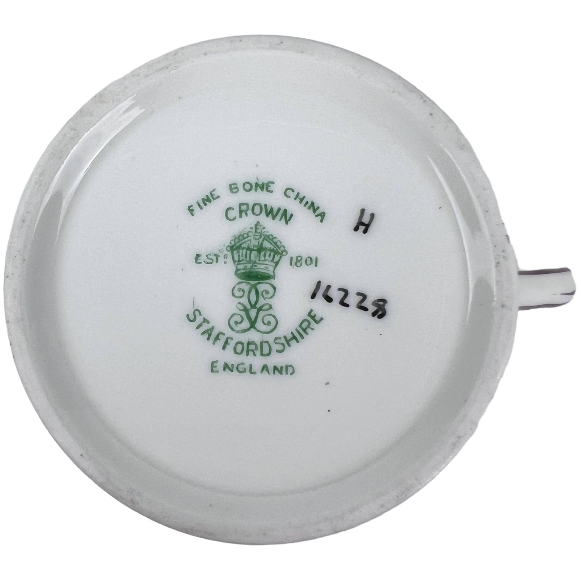 Vintage 1930s Comical Golf Coffee Cup Crown Staffordshire Novelty Bone China - Poppy's Vintage Clothing