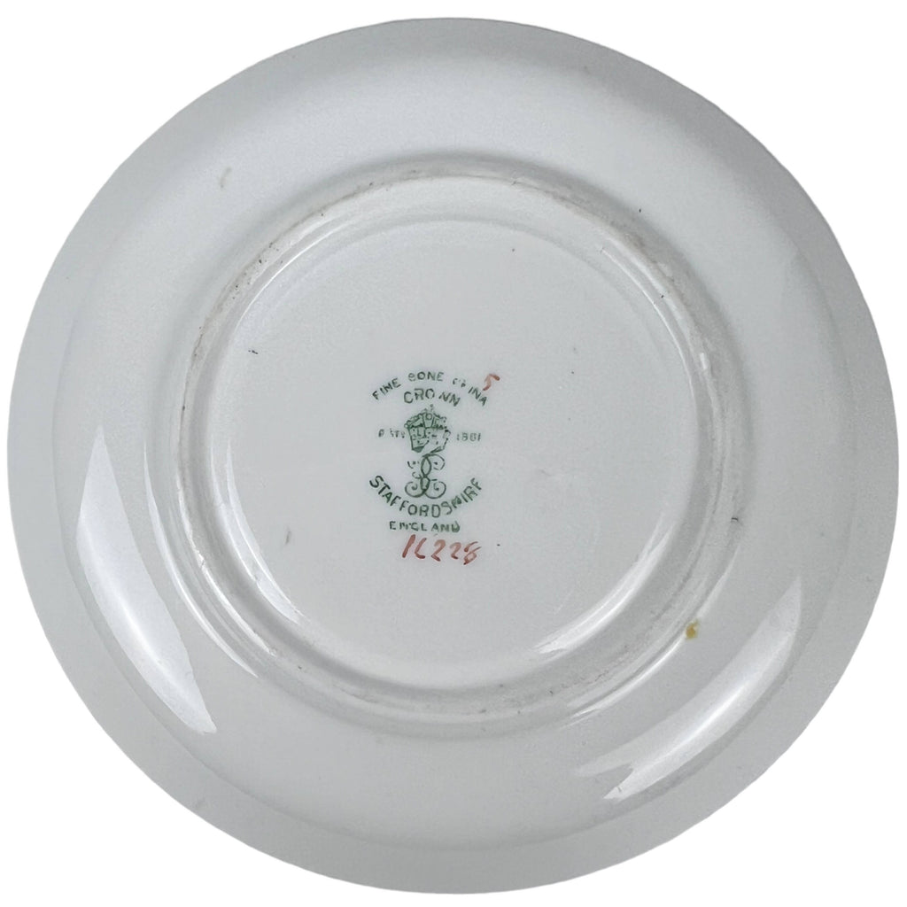 Vintage 1930s Comical Golf Coffee Cup Crown Staffordshire Novelty Bone China - Poppy's Vintage Clothing