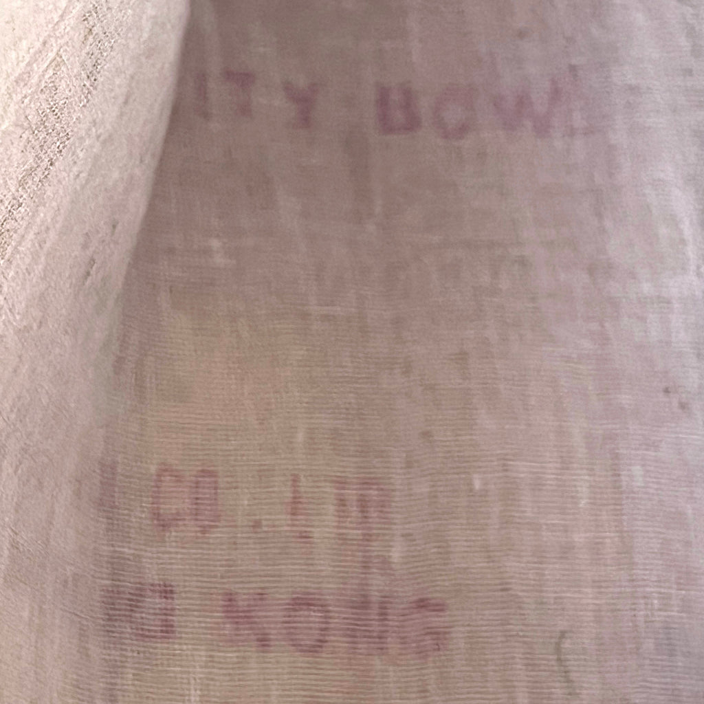 Vintage 1960s Embroidered Straw Tote Large Summer Handbag Purse British Hong Kong - Poppy's Vintage Clothing