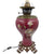 Antique P&A Electrified Kerosene Oil Lamp Plume and Atwood Waterbury Conn - Poppy's Vintage Clothing