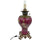 Antique P&A Electrified Kerosene Oil Lamp Plume and Atwood Waterbury Conn - Poppy's Vintage Clothing