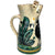 Vintage 1950s 60s Spanish Pottery Pitcher El Loco Bull Sanguino Toledo - Poppy's Vintage Clothing