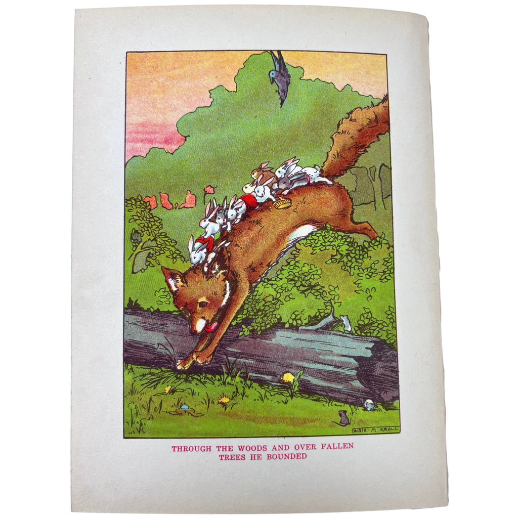 Antique Childrens Book Winkie Bunny Tail by Elizabeth Billings Stuart 1916 - Poppy's Vintage Clothing