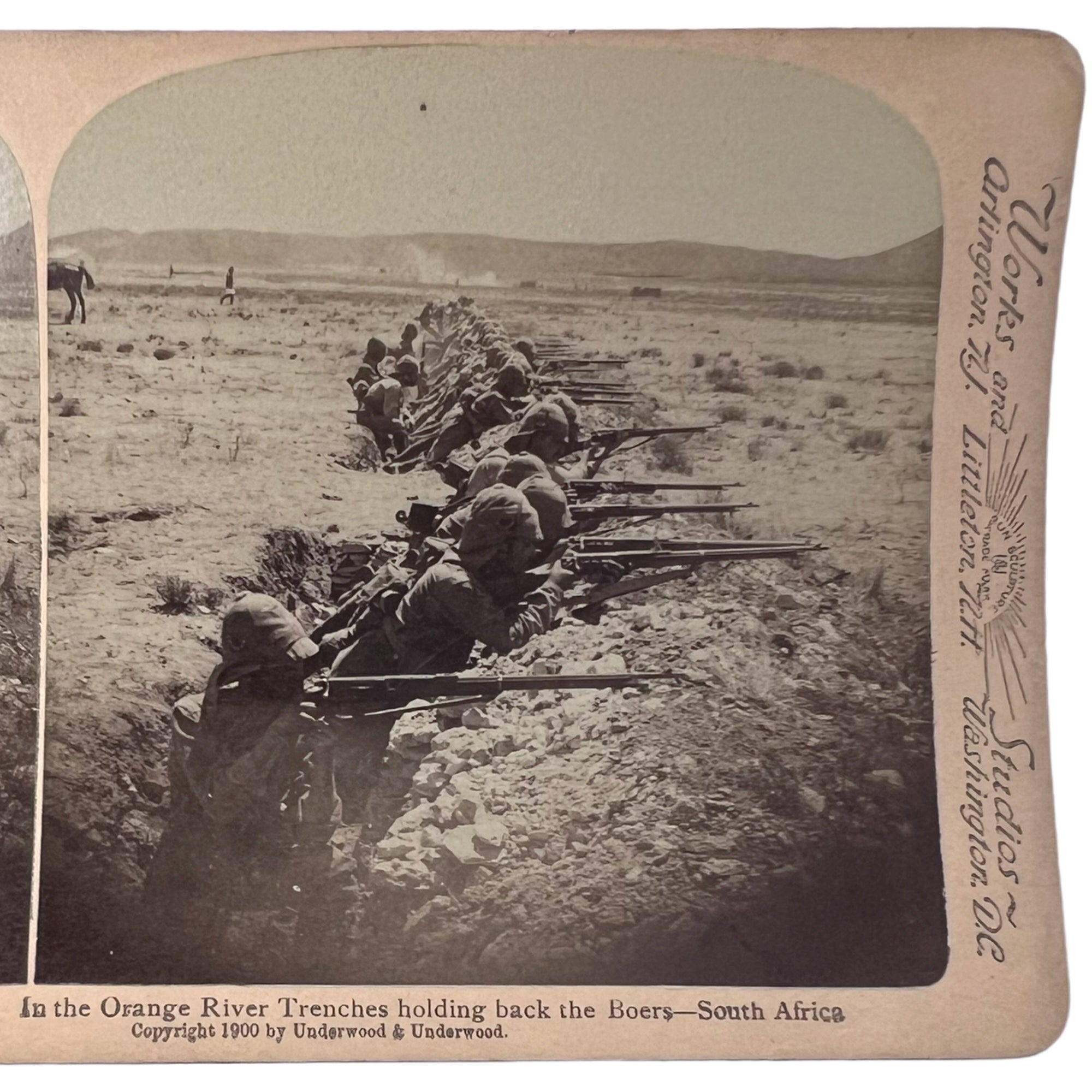 Antique 1900 Stereoviews of Boer War Lord Roberts General Pole Carew Underwood & Underwood - Poppy's Vintage Clothing