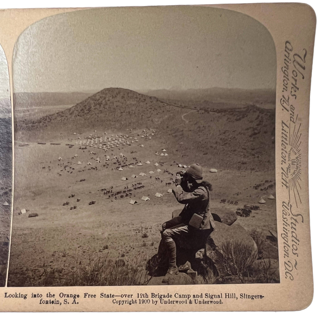Antique 1900 Stereoviews of Boer War Lord Roberts General Pole Carew Underwood & Underwood - Poppy's Vintage Clothing