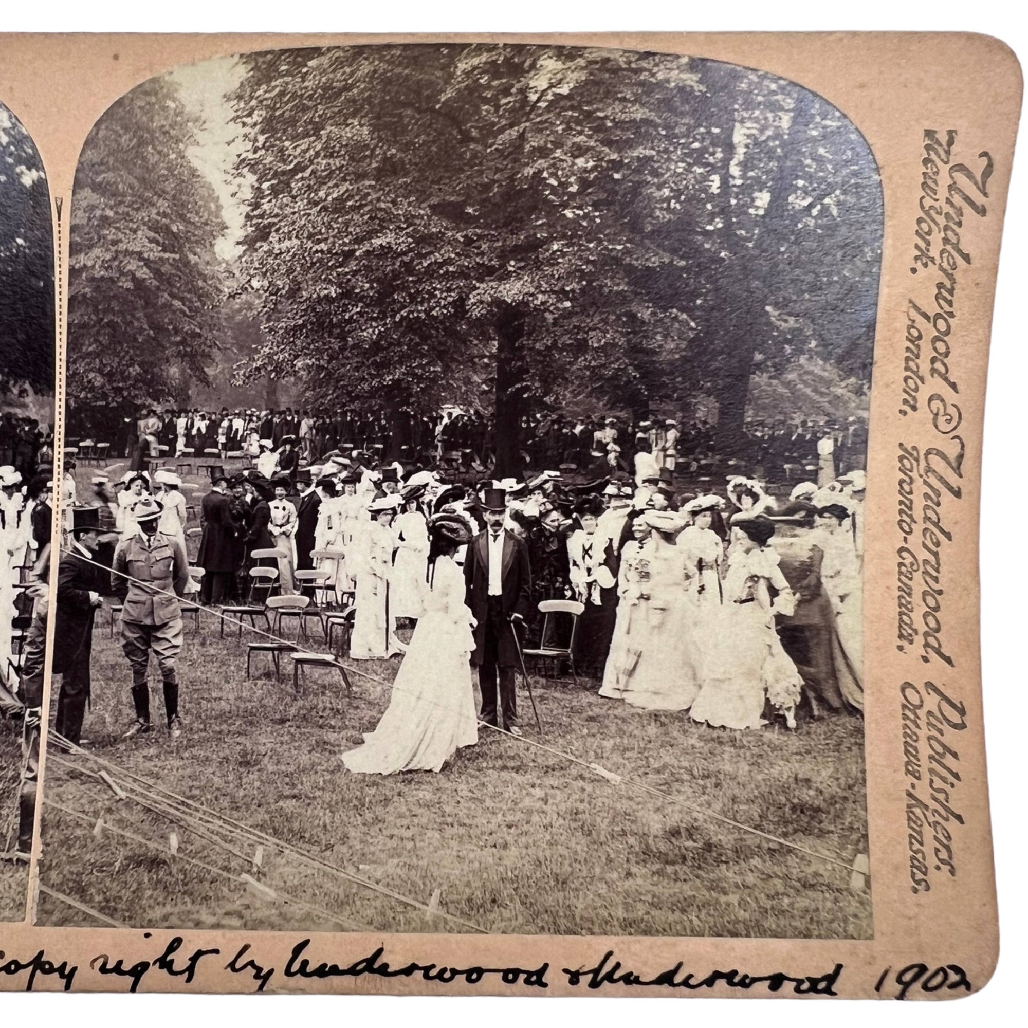 4 Antique 1902 Stereoviews of Edward VII Coronation Celebrations Underwood & Underwood - Poppy's Vintage Clothing