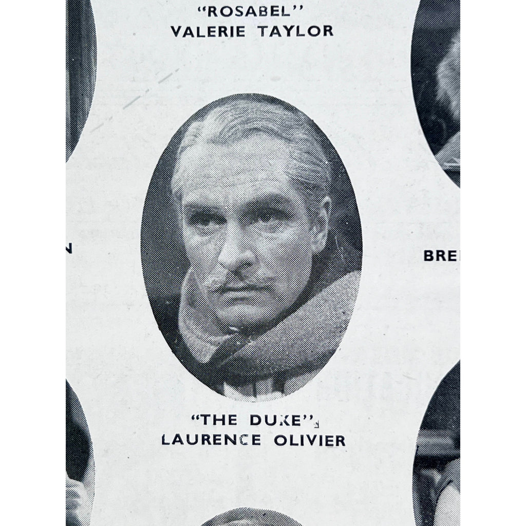 Vintage Laurence Olivier Autograph 1950 Autographed Program Venus Observed Playbill - Poppy's Vintage Clothing