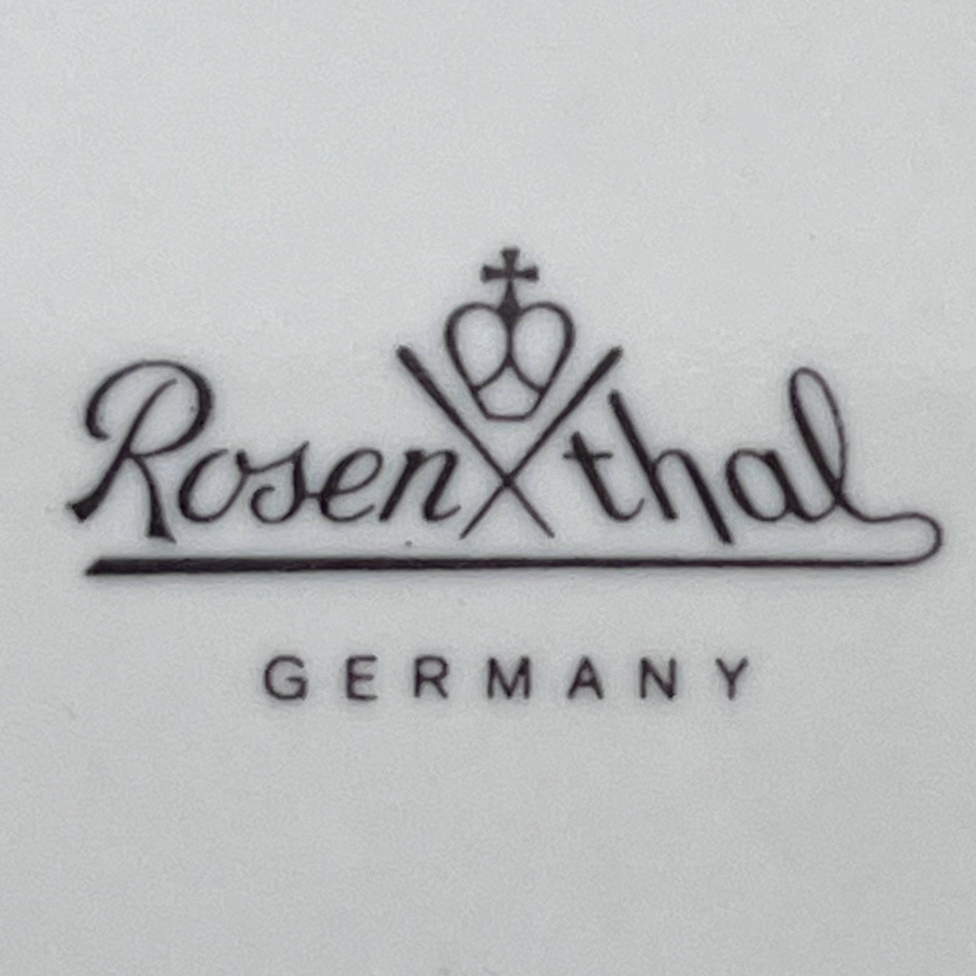 Vintage 1990s Rosenthal Porcelain Memphis Style Metropol Serving Platter 15 by Barbara Brenner - Poppy's Vintage Clothing