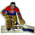 Vintage 1960s Hockey Players Metal with Plastic Sticks for Eagle Game Montreal Canadiens - Poppy's Vintage Clothing