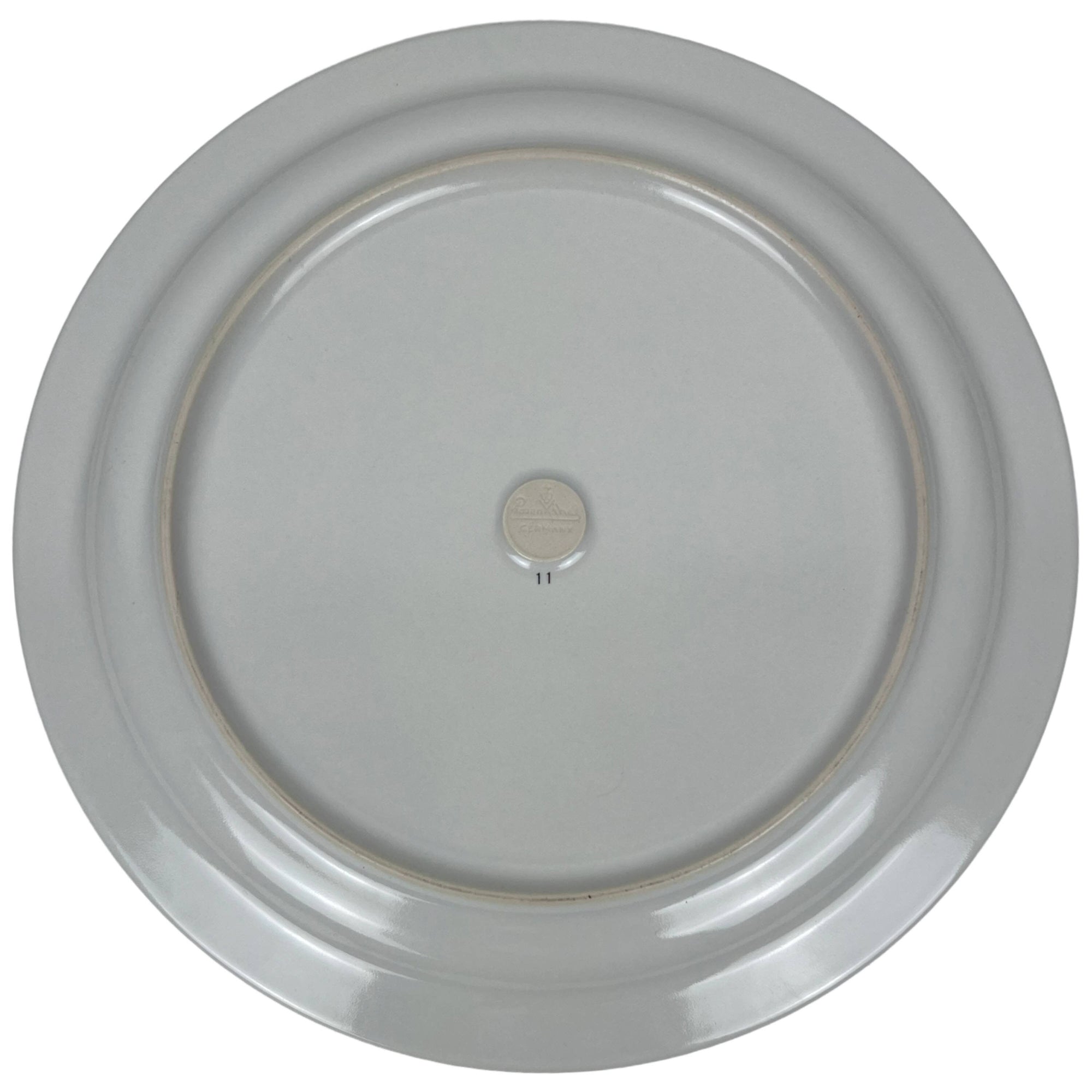 Vintage 1990s Rosenthal Porcelain Memphis Style Metropol Dinner Plate by Barbara Brenner - Poppy's Vintage Clothing