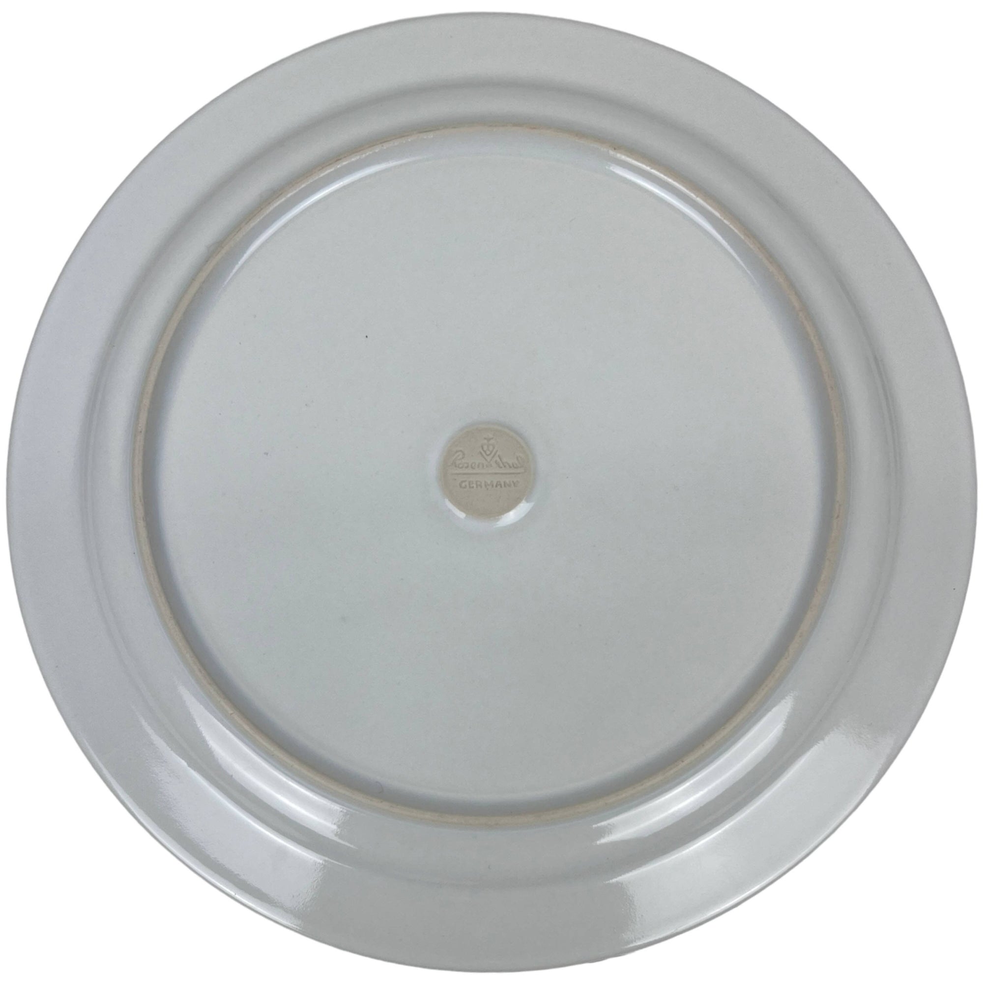 Vintage 1990s Rosenthal Porcelain Memphis Style Metropol Salad Plate by Barbara Brenner - Poppy's Vintage Clothing