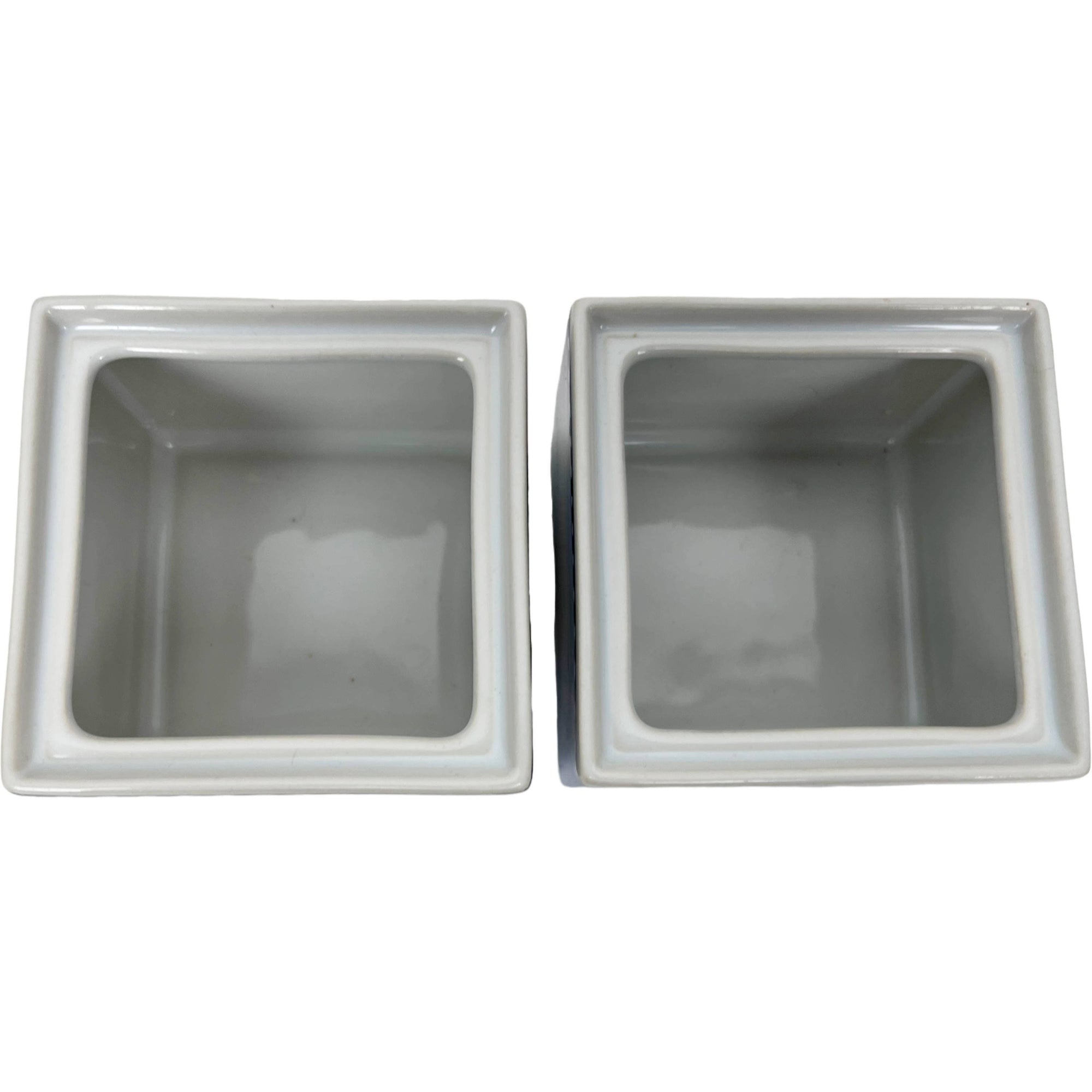 Vintage 1990s Rosenthal Porcelain Memphis Style Metropol Sugar Bowl No Lid Price Per Bowl - Poppy's Vintage Clothing