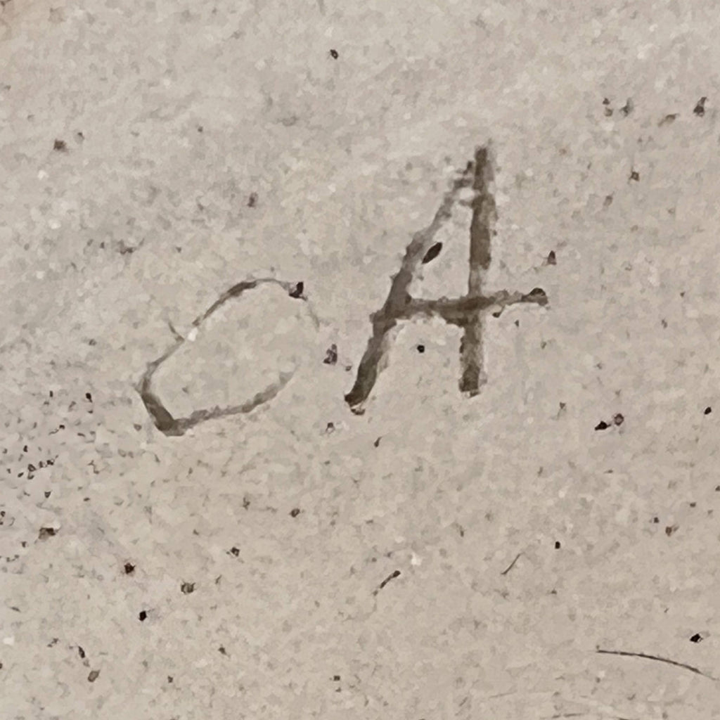 Antique Royal Doulton Ashtray E Violet Hayward c 1910 Heart Motif - Poppy's Vintage Clothing