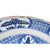 Antique Delft Pottery Charger Plate Floral Pattern 18th c Dutch Blue & White - Poppy's Vintage Clothing