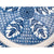 Antique Delft Pottery Charger Plate Floral Pattern 18th c Dutch Blue & White - Poppy's Vintage Clothing