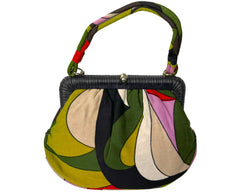 Vintage 1960s Mod Handbag Purse by Dova Made in USA - Poppy's Vintage Clothing