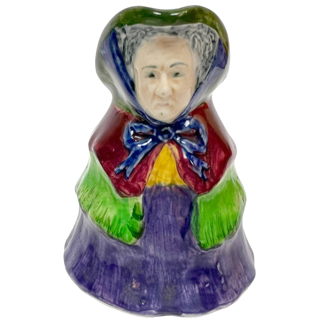 Vintage 1930s Little Old Lady Tea Service Set Teapot Sugar Creamer HJ Wood - Poppy's Vintage Clothing