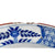 Antique Delft Pottery Charger Plate Floral Pattern 18th c Dutch Blue & White - Poppy's Vintage Clothing