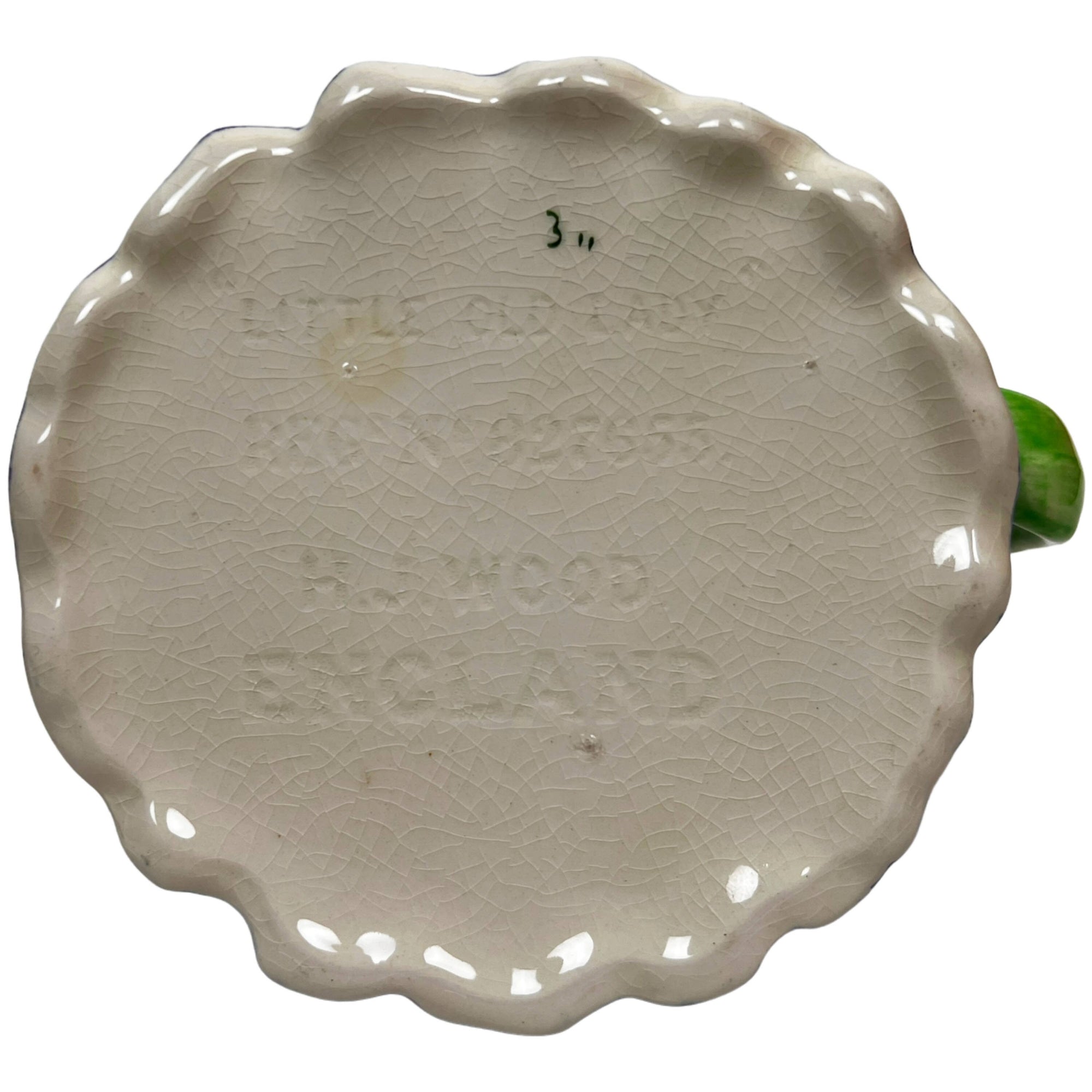 Vintage 1930s Little Old Lady Tea Service Set Teapot Sugar Creamer HJ Wood - Poppy's Vintage Clothing